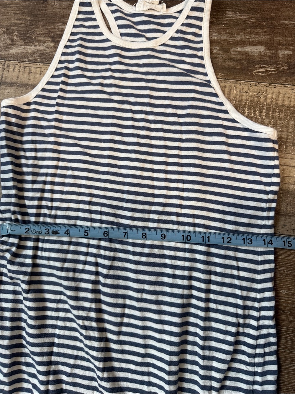 Loft lounge Navy & White Sleeveless Tank Dress - Picture 3 of 3